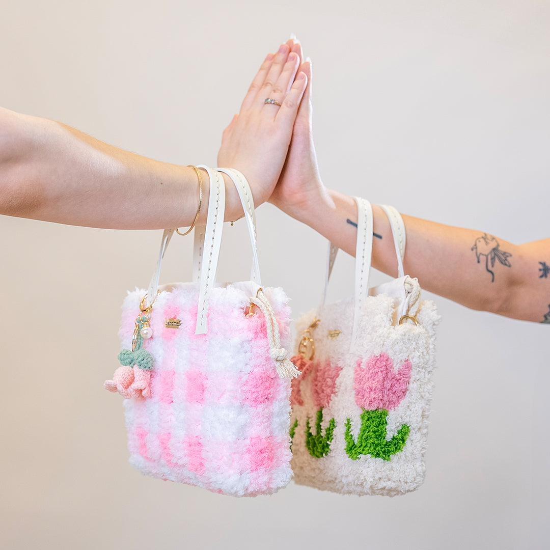 The Pinks | Woven Bag Duo Bundle