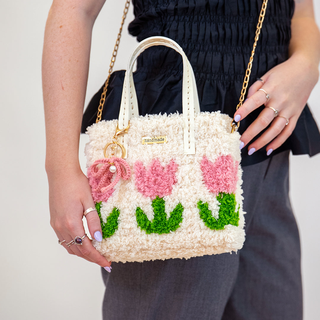 Tulip | Pastel | Woven Handbag DIY Kits