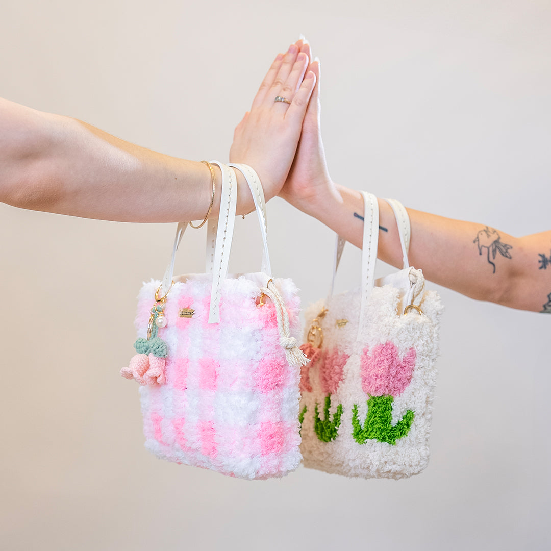 Tulip | Pastel | Woven Handbag DIY Kits