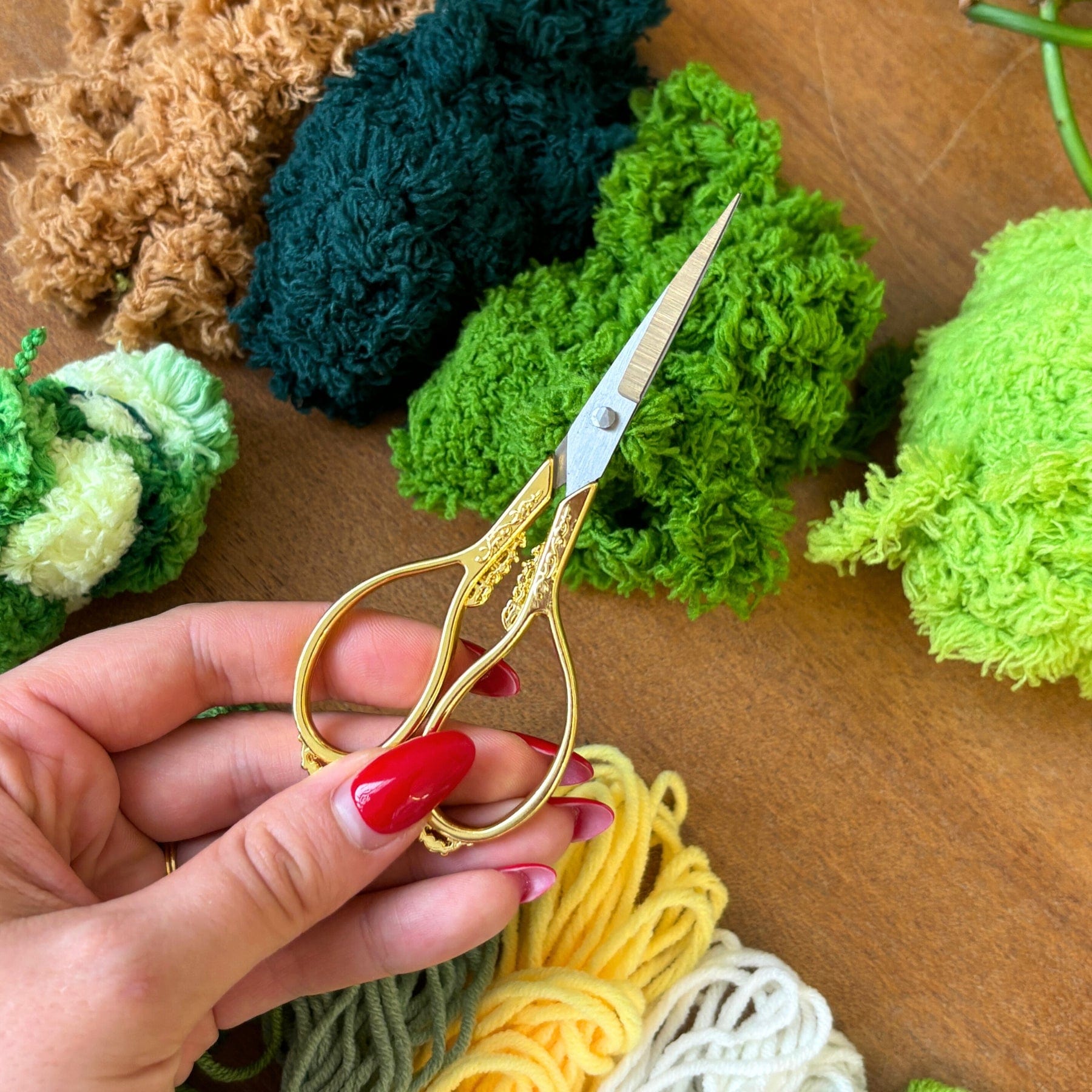 Craft Club Co Gold Moss Scissors