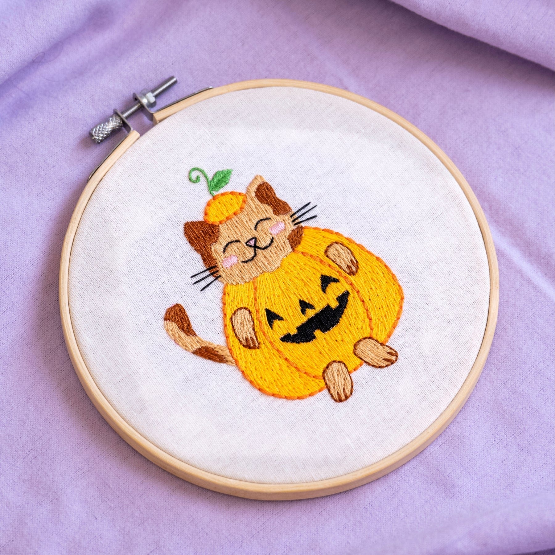 Craft Club Co KITTY IN COSTUME Embroidery Kit