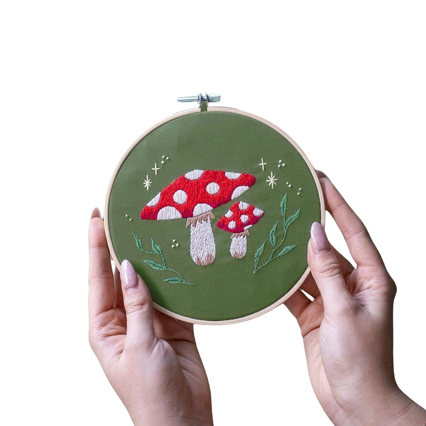 Craft Club Co MAGICAL MUSHROOM Embroidery Kit