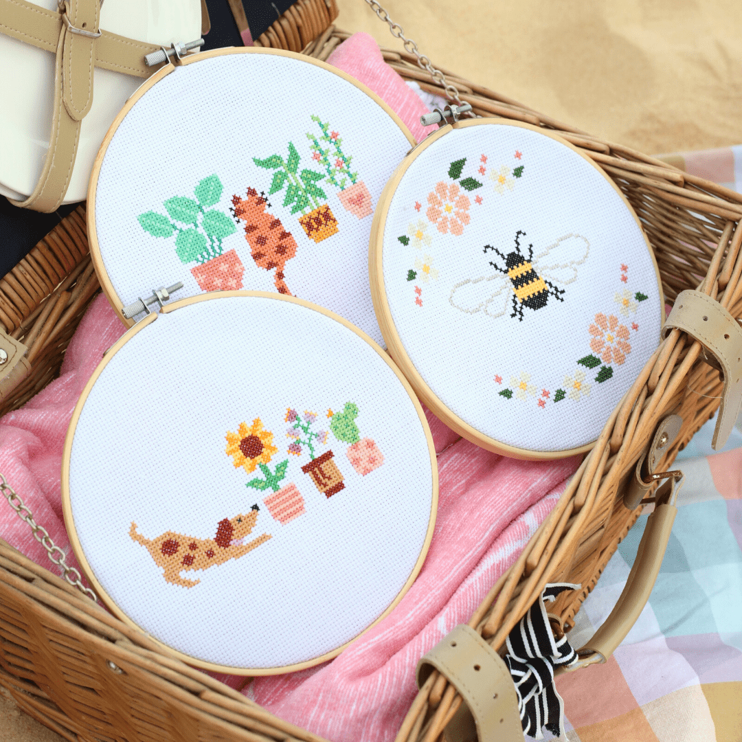 Craft Club Co Floral Friends Bundle | PDF Cross Stitch Patterns