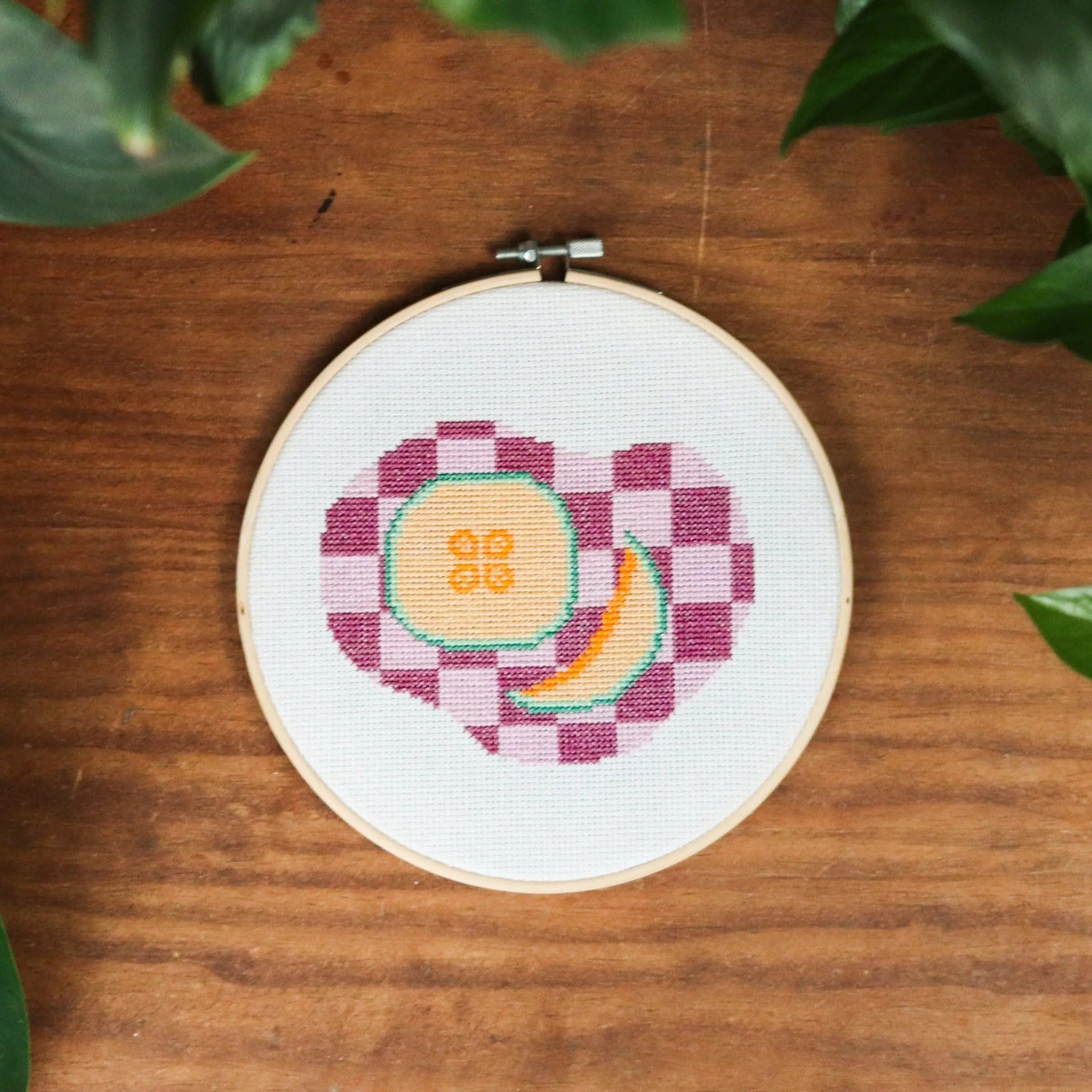 Craft Club Co MELON MOMENT Cross Stitch Kit