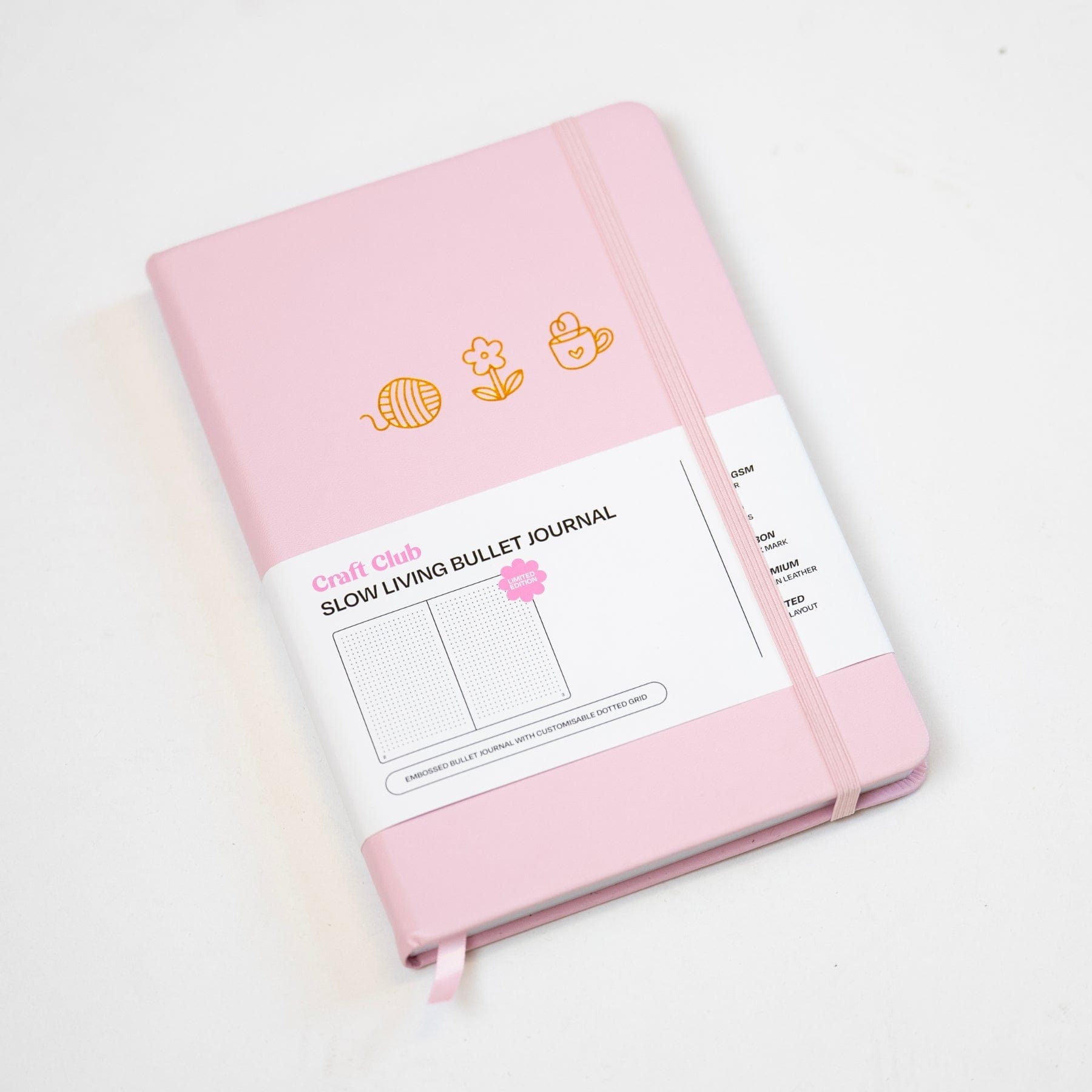 Craft Club Co Slow Living Bullet Journal Notebook | Limited Edition