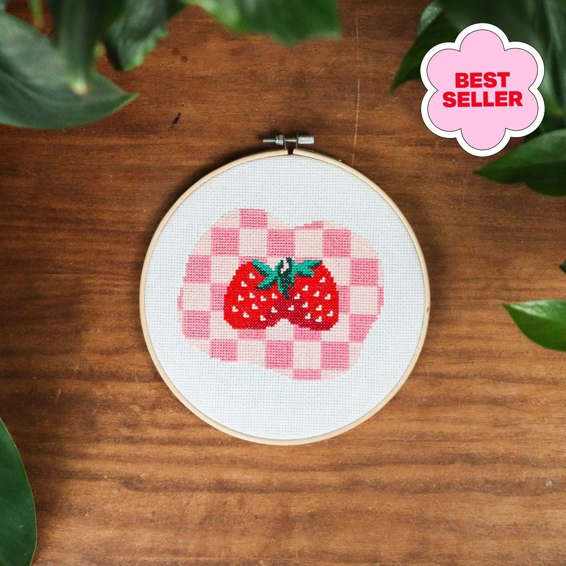 Craft Club Co STRAWBERRY SUMMER Cross Stitch Kit