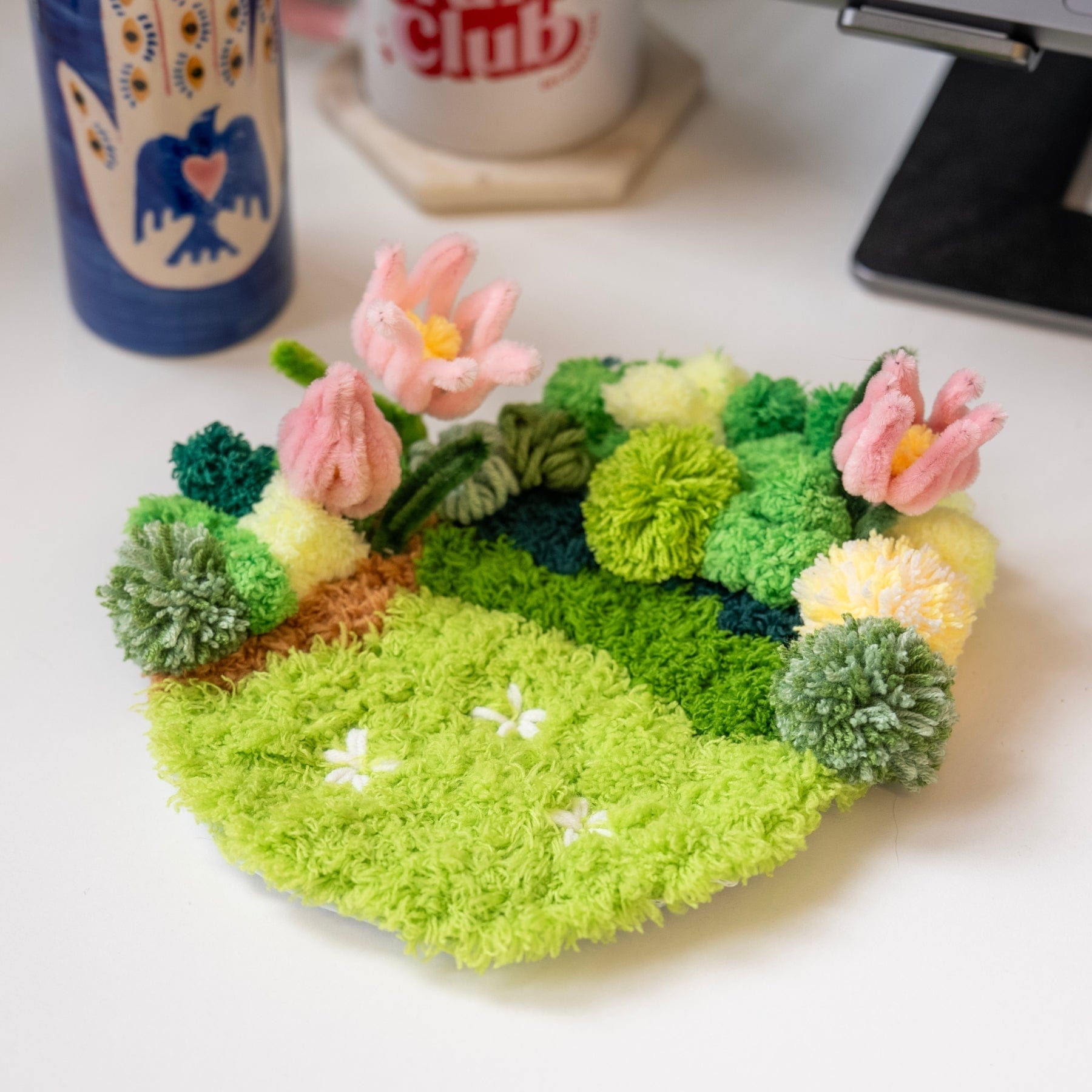 Craft Club Co TULIP Moss Coaster Kit