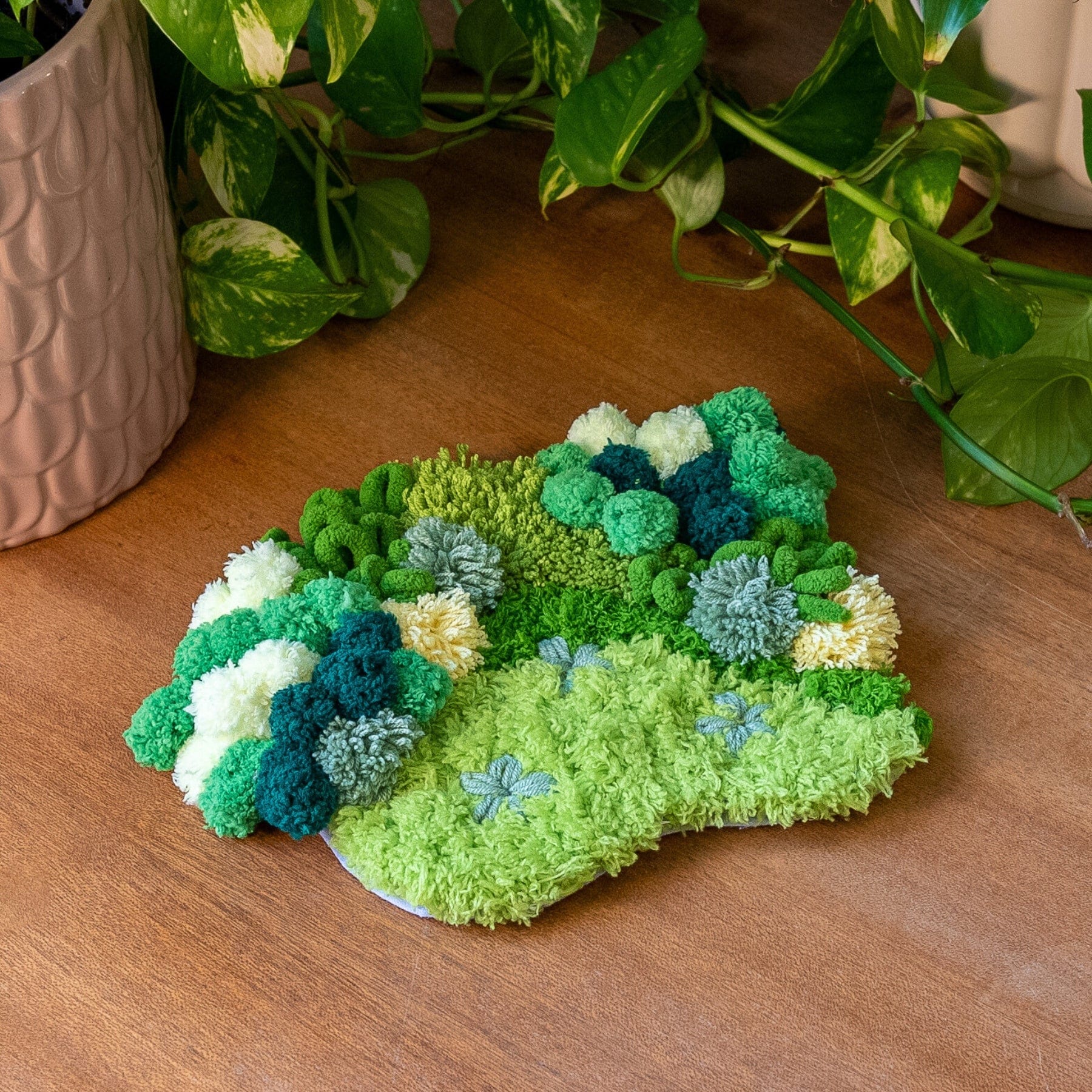 Craft Club Co MEGA MOSSY Rug & Coaster Bundle