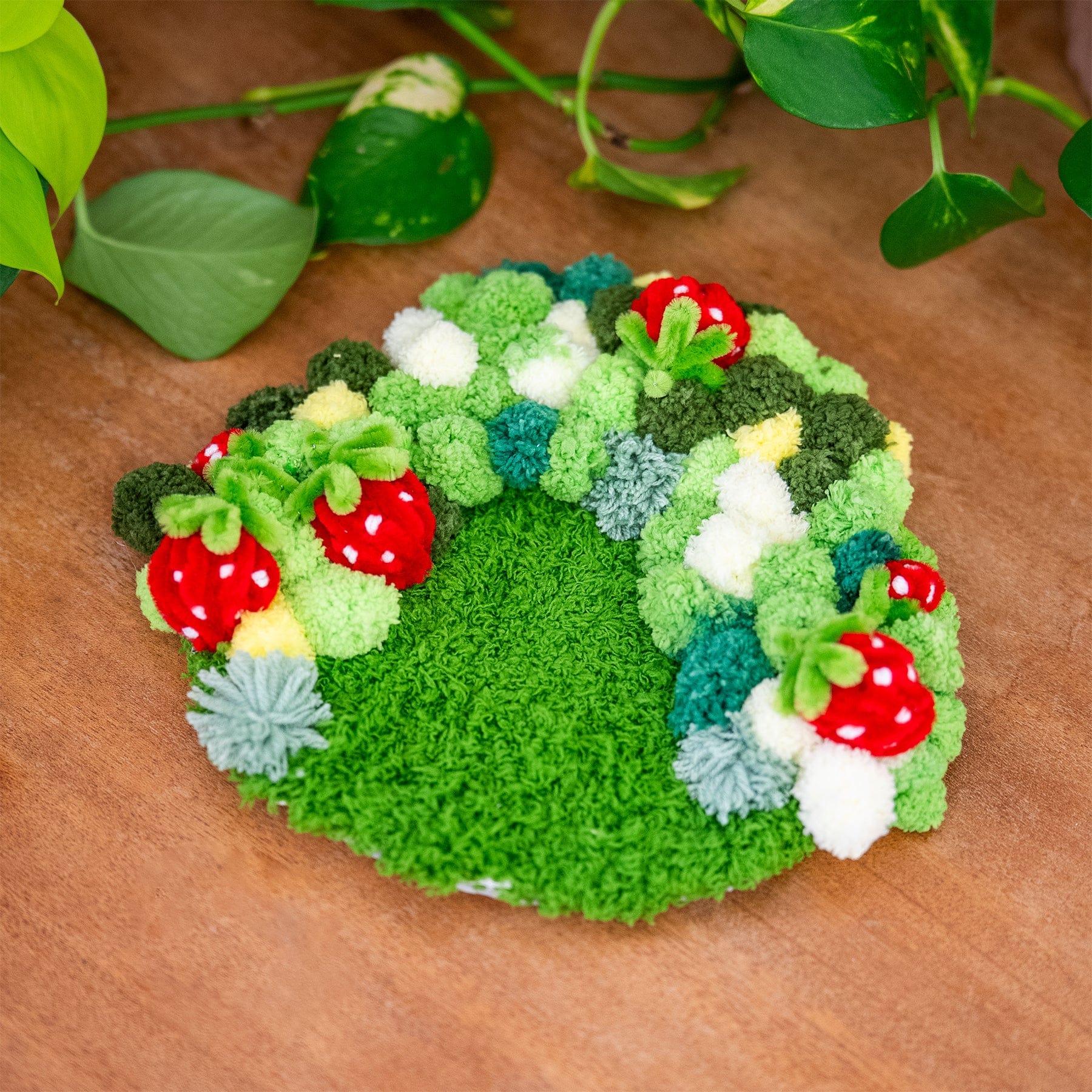 Craft Club Co STRAWBERRY Moss Coaster Kit