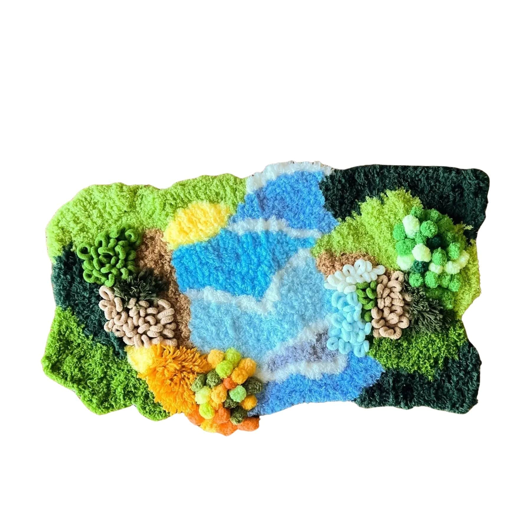 Craft Club Co MAGICAL MOSS Rug Making Kit