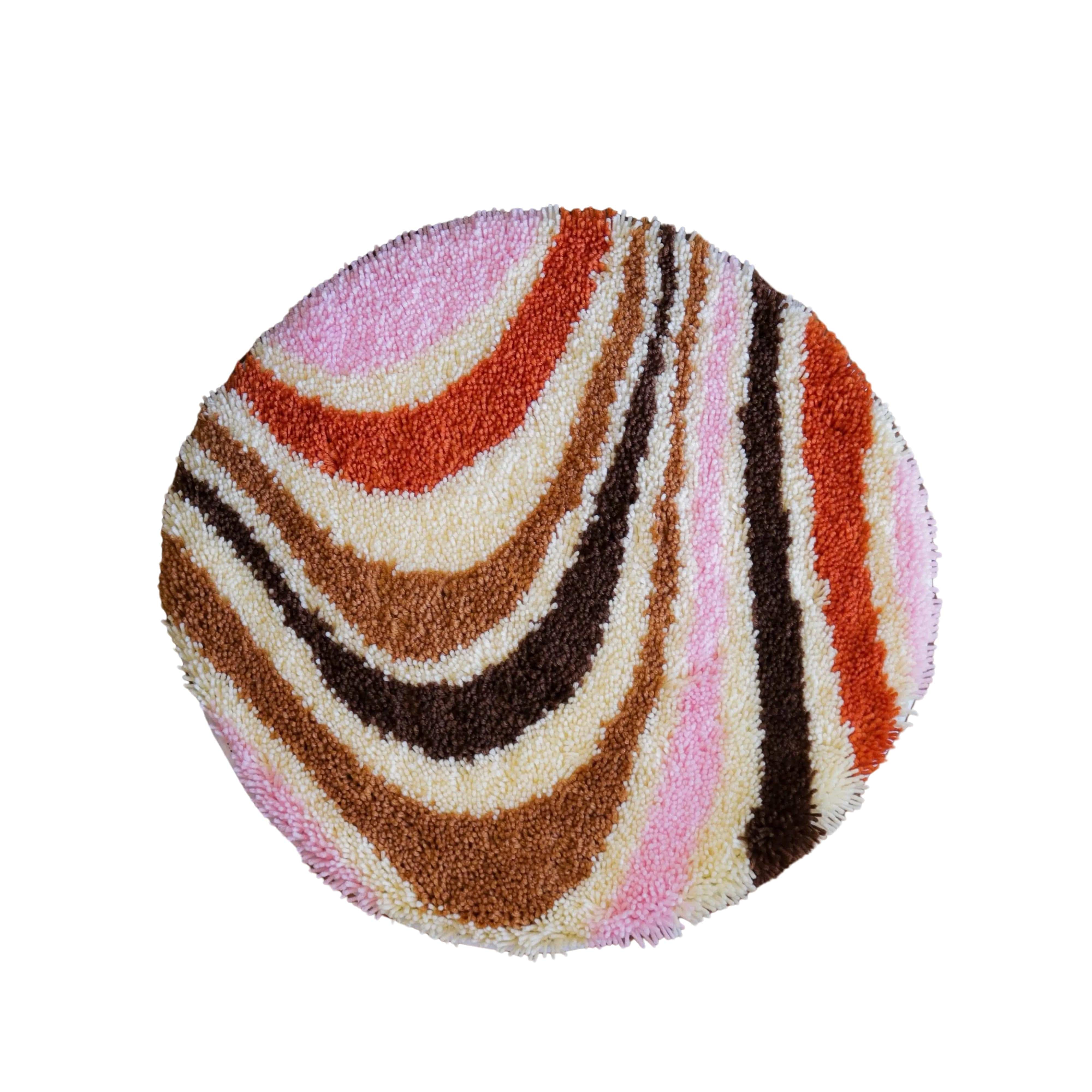 Craft Club Co CARAMEL SWIRL Rug Making Kit