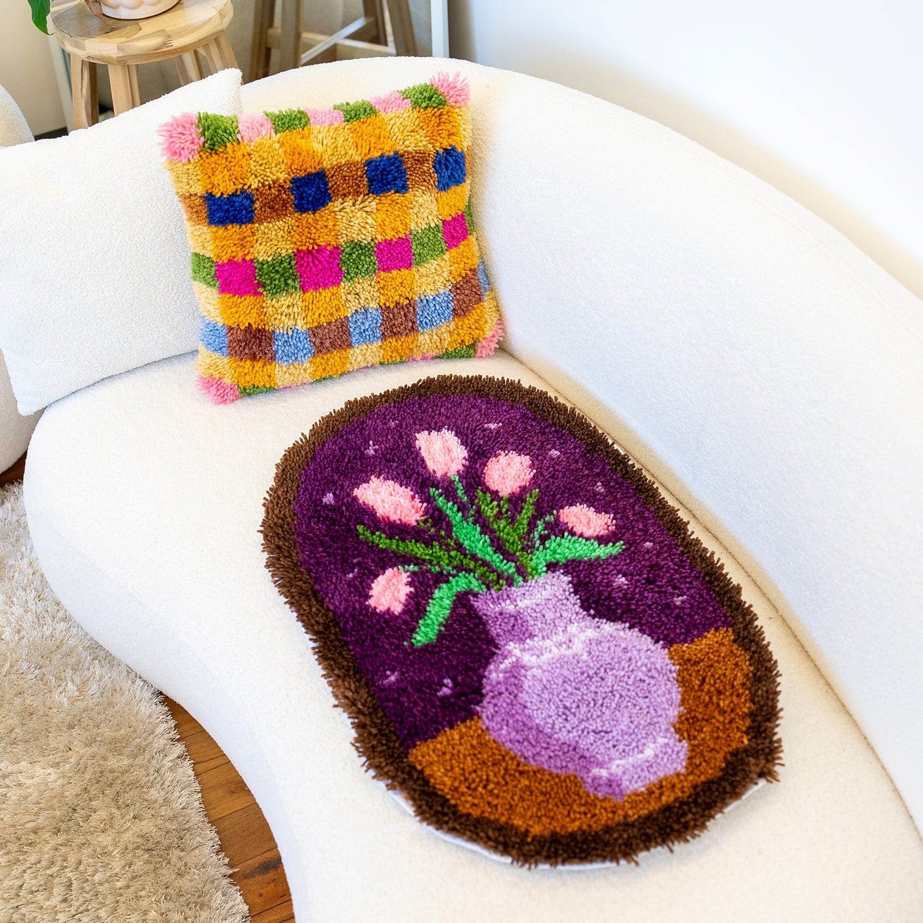 Craft Club Co COZY AFTERNOON | Latch Hooking Bundle