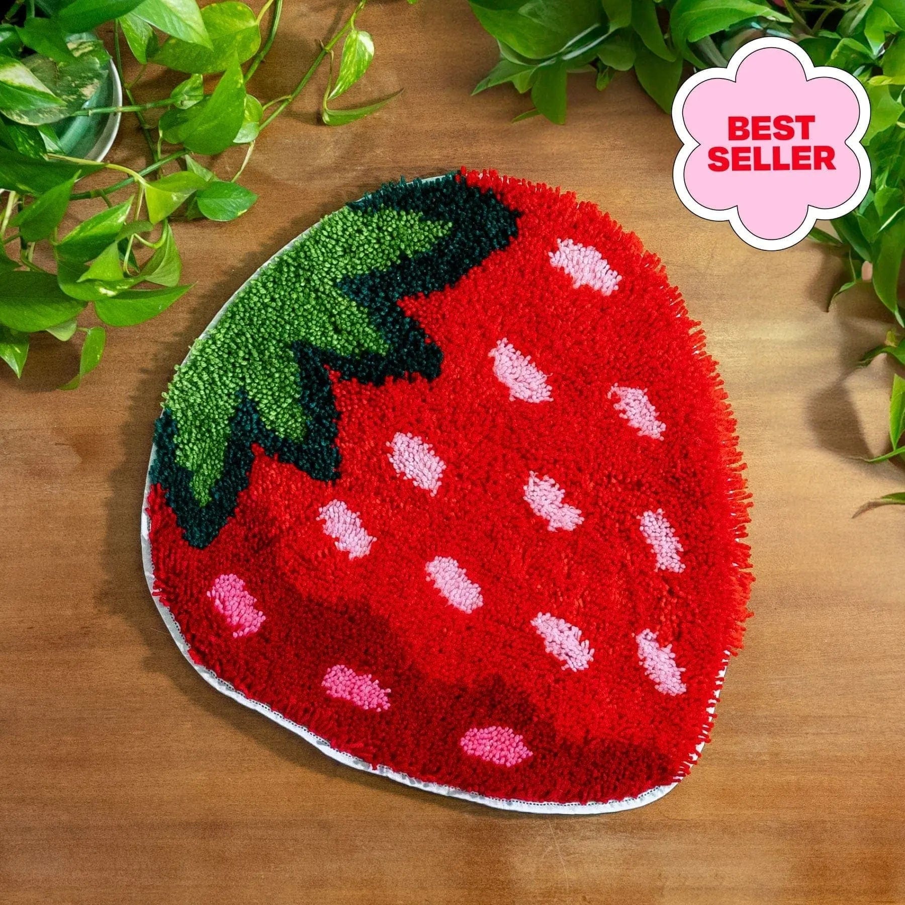 Craft Club Co STRAWBERRY DREAMING Rug Making Kit