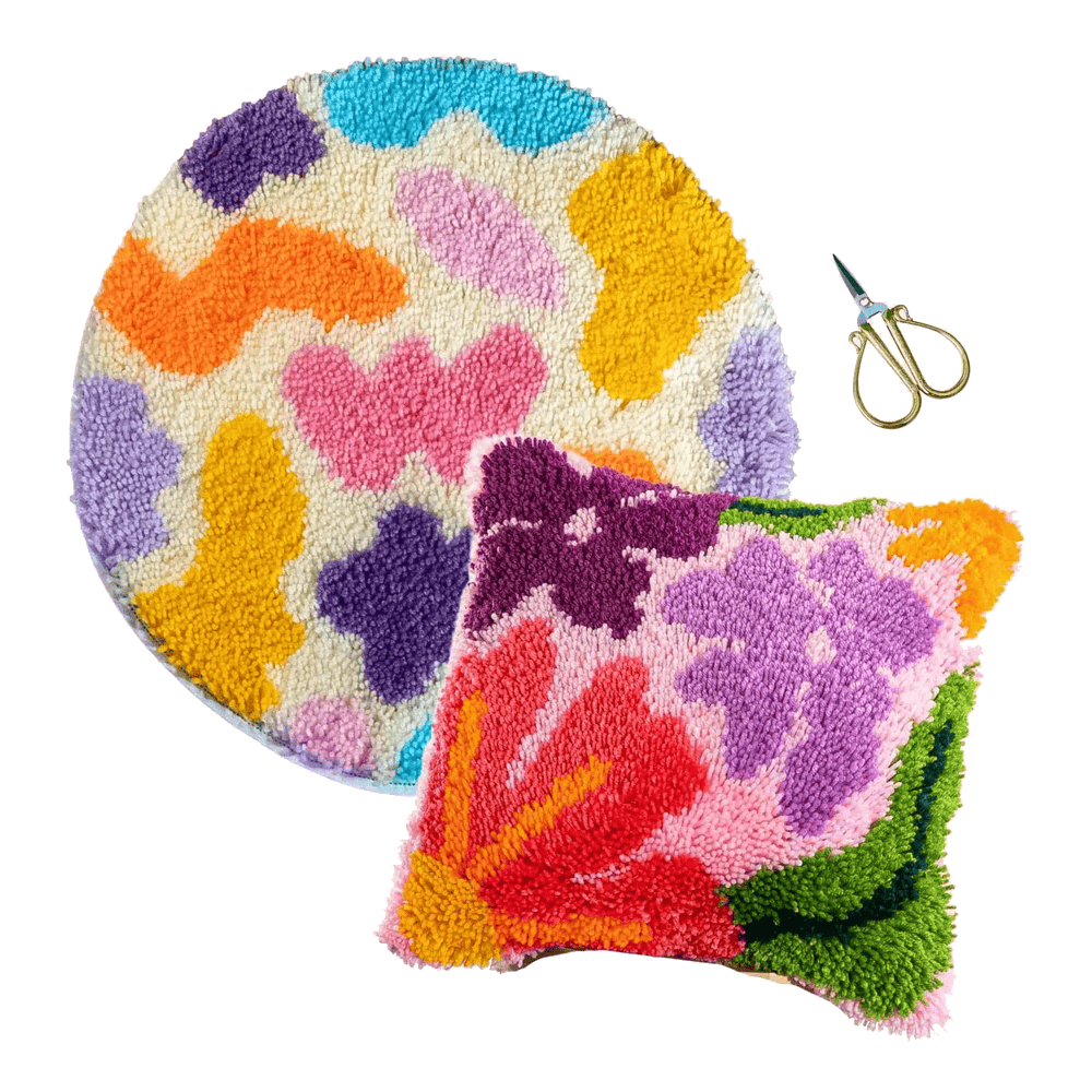 Craft Club Co VIBRANT VISIONS Latch Hooking Bundle