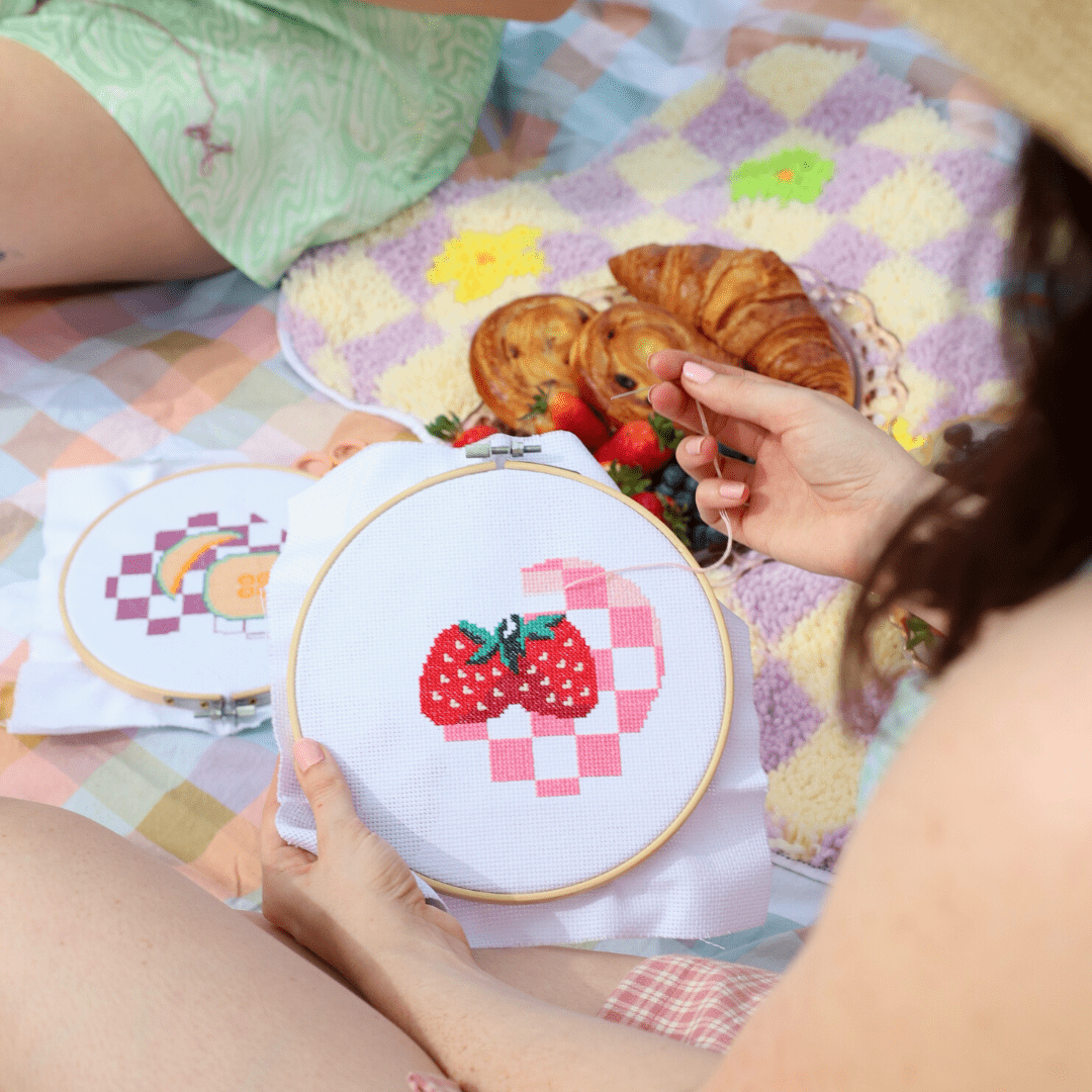 Craft Club Co Strawberry Summer | PDF Cross Stitch Pattern