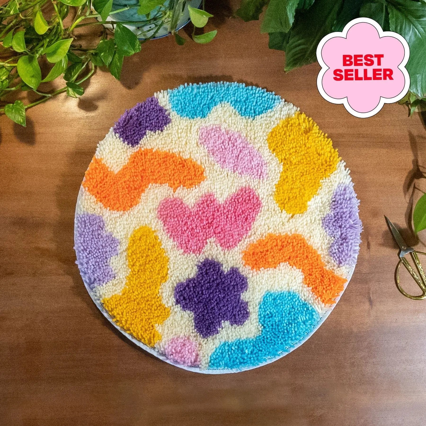 Craft Club Co BOTANIC - BRIGHTS Rug Making Kit