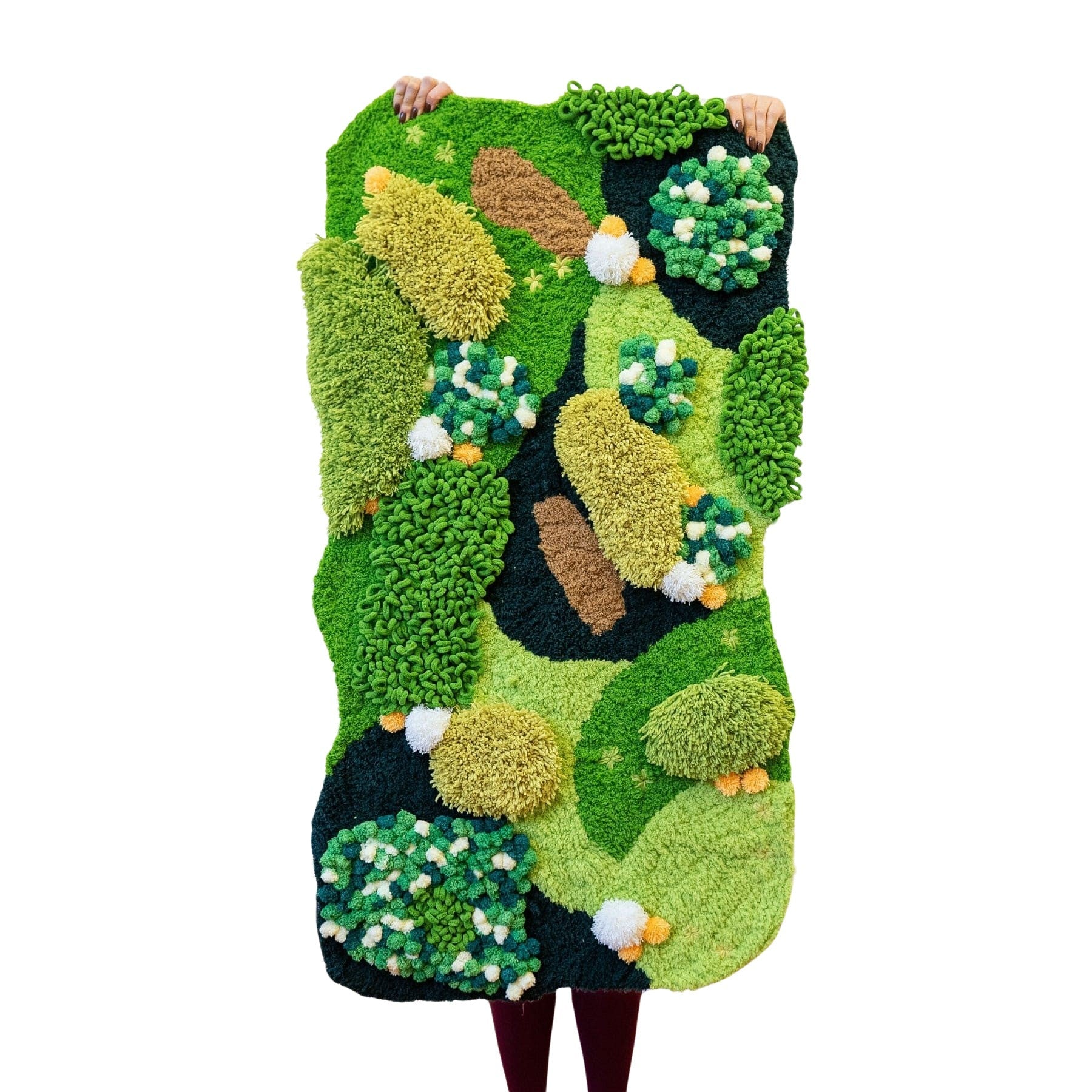 GRASSY FIELDS | XXL Moss Rug Making Kit