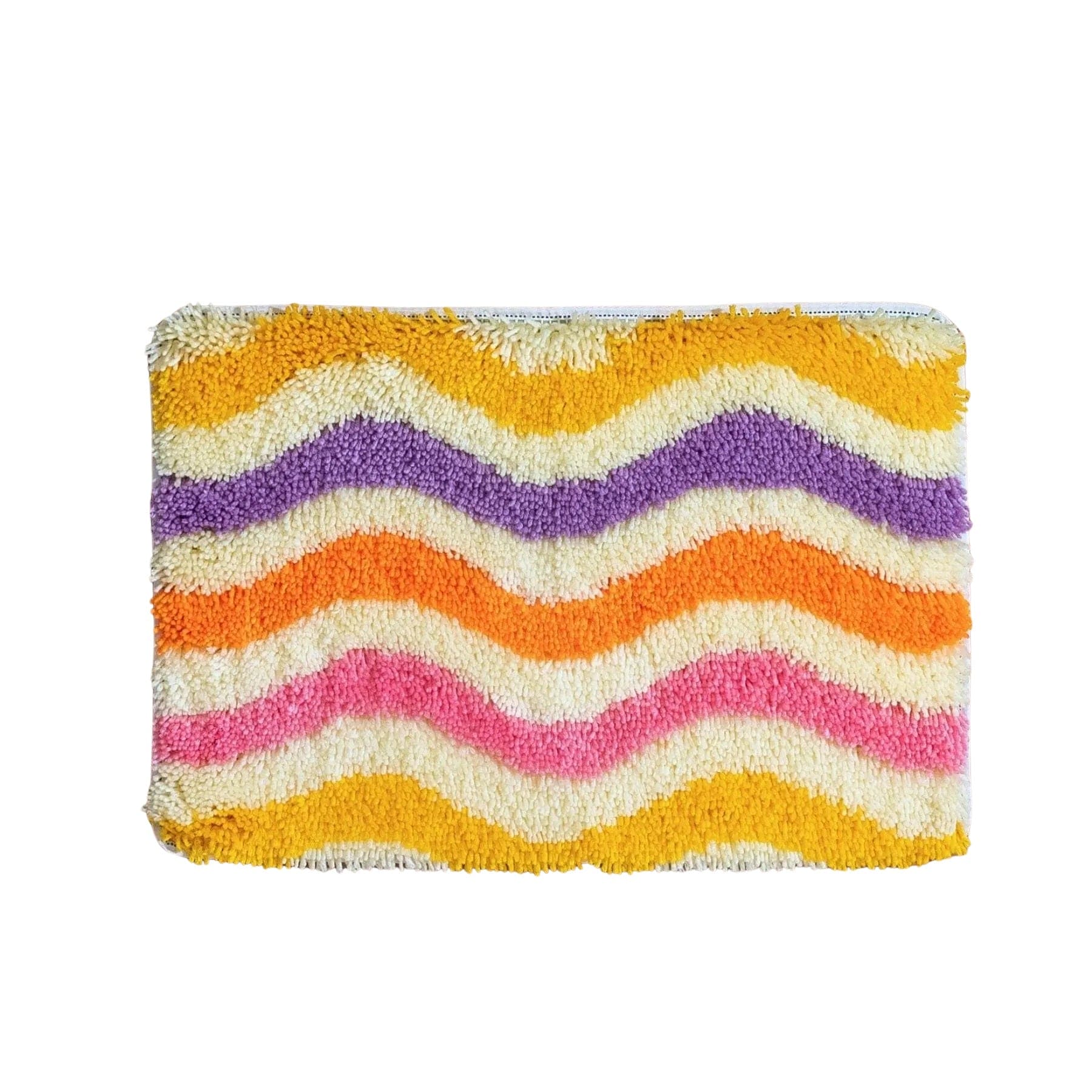 WHIRL &amp; WAVE - Kit de fabrication de tapis BRIGHTS